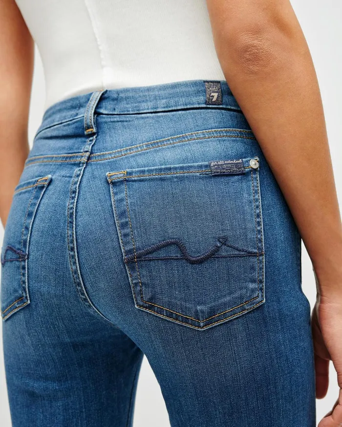 Women 7 For All Mankind Full Length Slim Illusion Kimmie Straight In Luxe Love Story