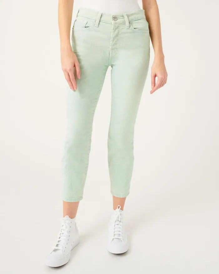 Women 7 For All Mankind Josefina Josefina In Mineral Celadon