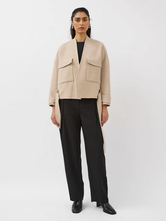 Women AEmery 8211 Ames Jacket In Beige Almond Melange The UNDONE Jackets