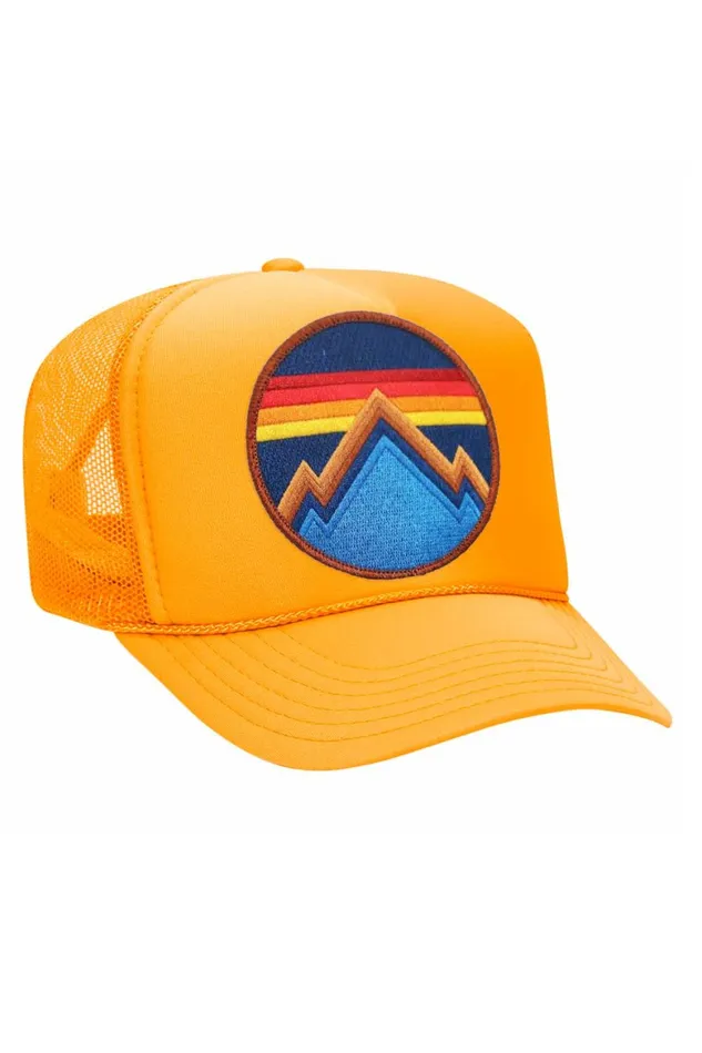 Women ALL SEASONS CIRCLE TRUCKER HAT Aviator Nation TruckerHats Women ALL SEASONS CIRCLE TRUCKER HAT Aviator Nation TruckerHats