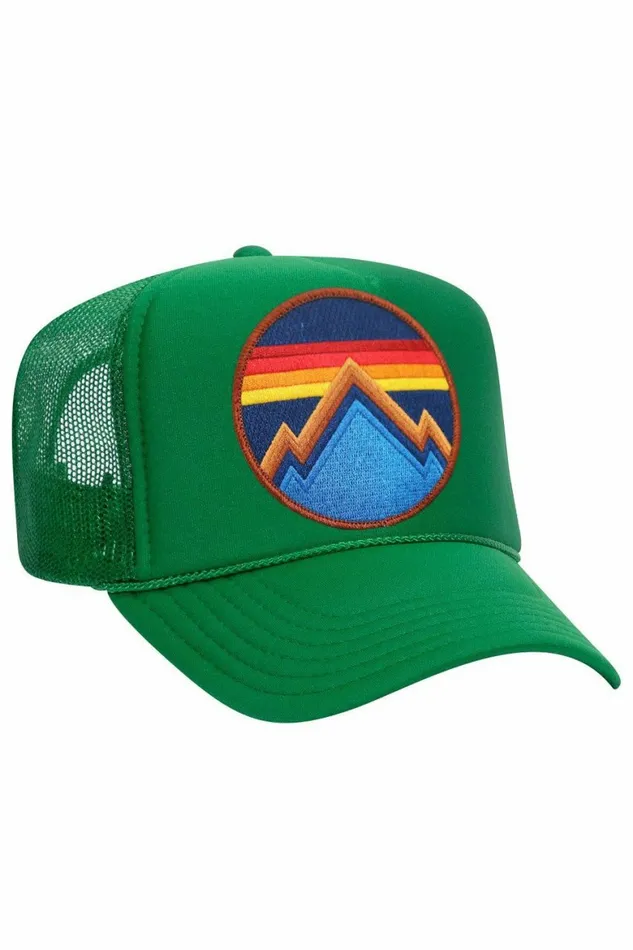 Women ALL SEASONS CIRCLE TRUCKER HAT Aviator Nation TruckerHats Women ALL SEASONS CIRCLE TRUCKER HAT Aviator Nation TruckerHats