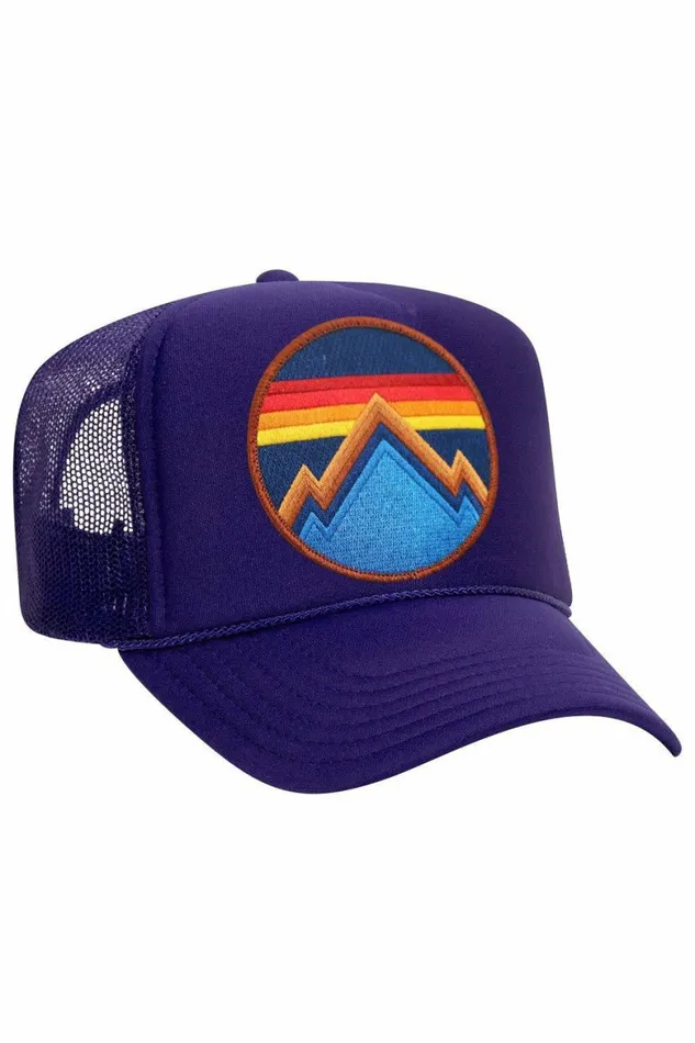 Women ALL SEASONS CIRCLE TRUCKER HAT Aviator Nation TruckerHats Women ALL SEASONS CIRCLE TRUCKER HAT Aviator Nation TruckerHats