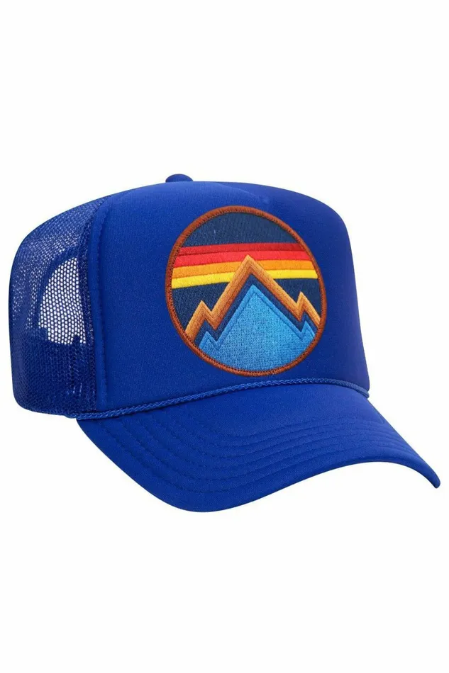 Women ALL SEASONS CIRCLE TRUCKER HAT Aviator Nation TruckerHats Women ALL SEASONS CIRCLE TRUCKER HAT Aviator Nation TruckerHats