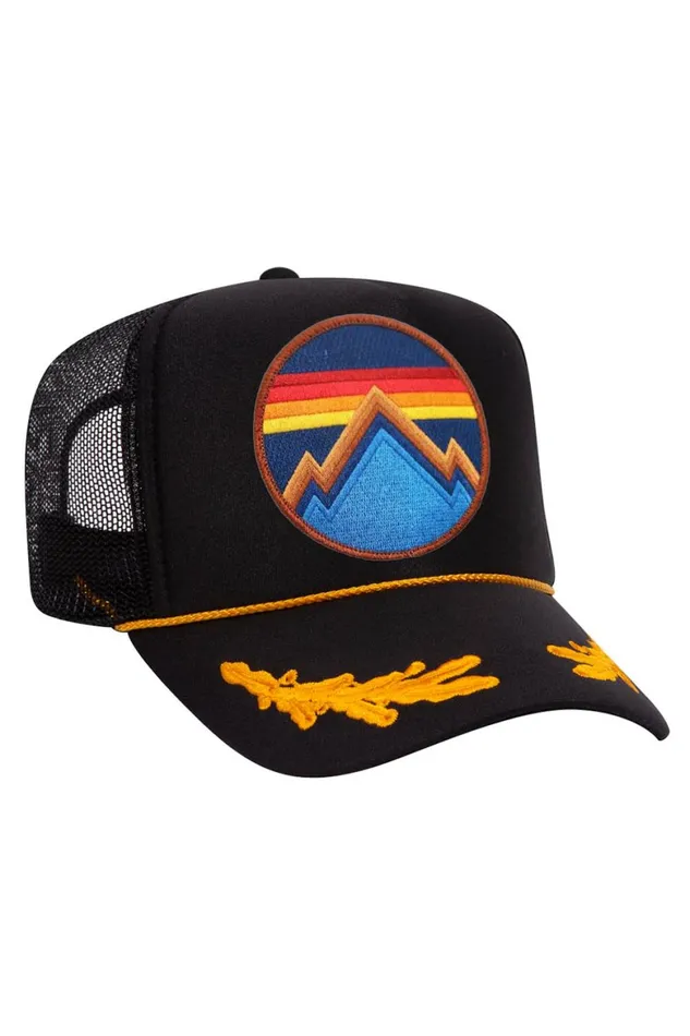 Women ALL SEASONS CIRCLE TRUCKER HAT Aviator Nation TruckerHats Women ALL SEASONS CIRCLE TRUCKER HAT Aviator Nation TruckerHats
