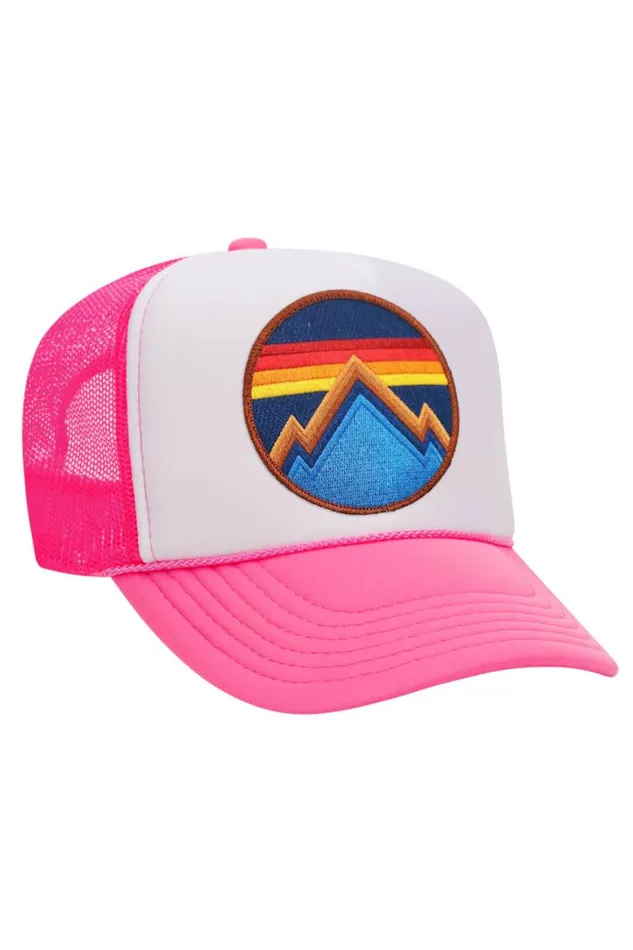 Women ALL SEASONS CIRCLE TRUCKER HAT Aviator Nation TruckerHats Women ALL SEASONS CIRCLE TRUCKER HAT Aviator Nation TruckerHats