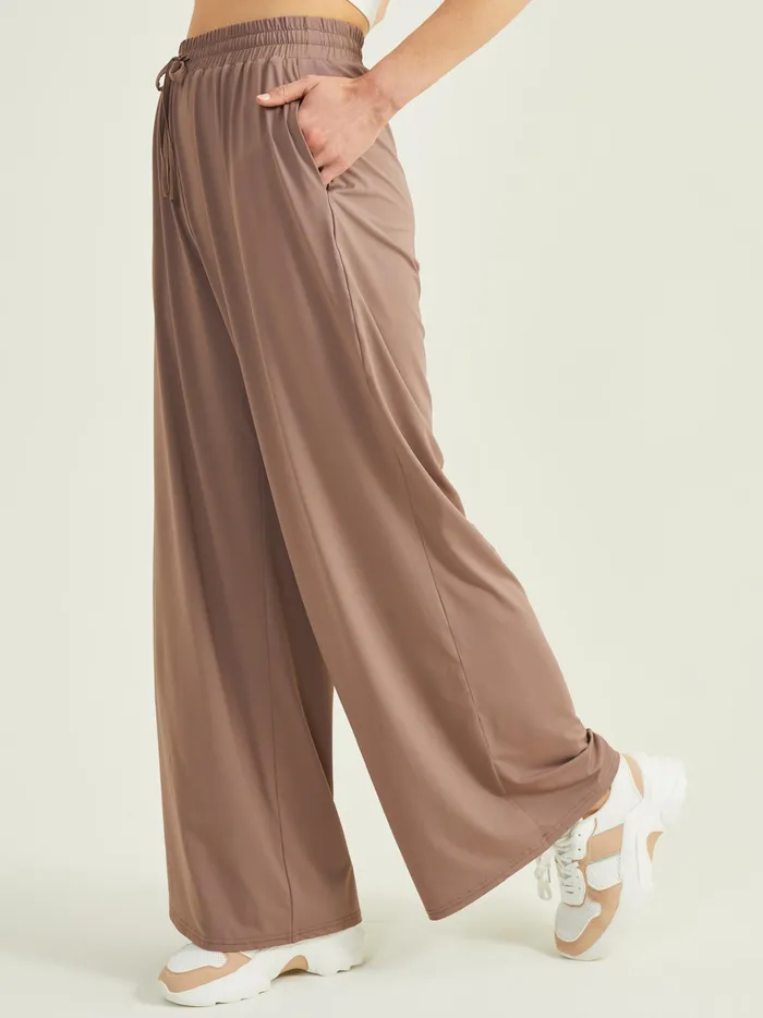 Women Altar039d State Activewear Coast Wide Leg Pants Mocha