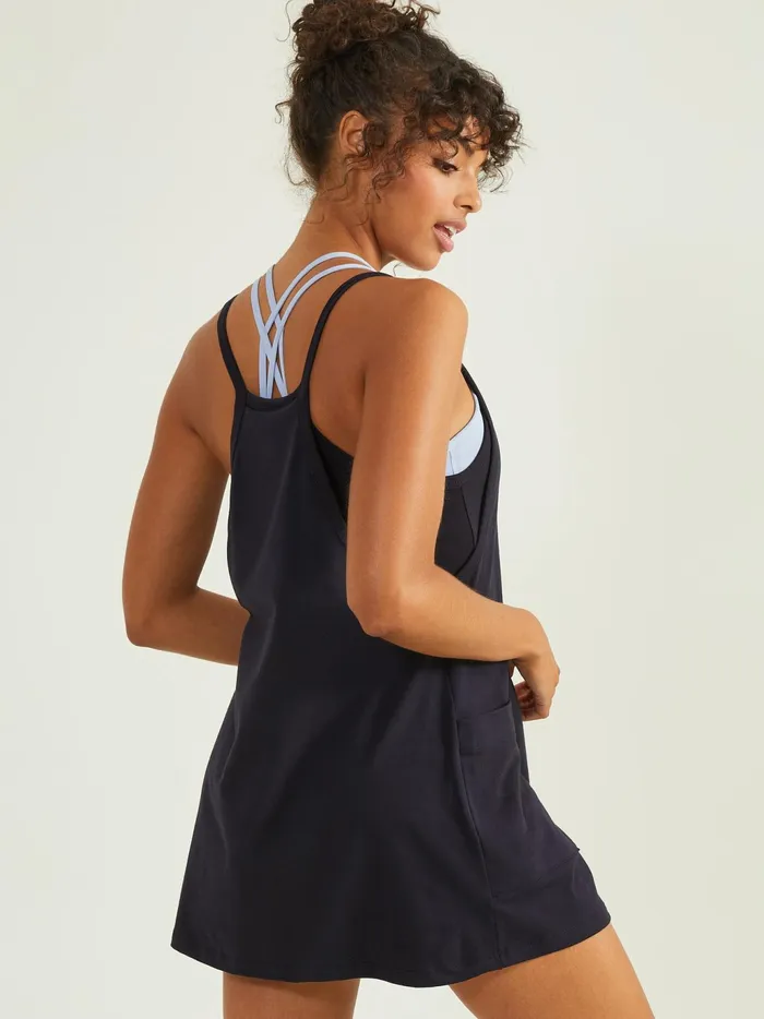 Women Altar039d State Activewear Hang Tough Mini Dress Navy