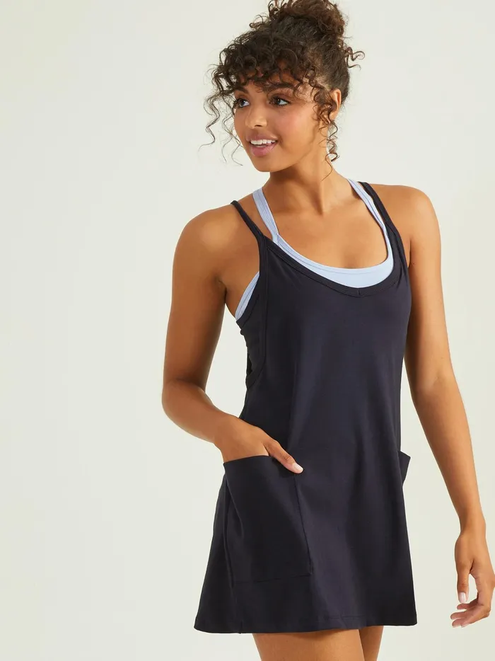 Women Altar039d State Activewear Hang Tough Mini Dress Navy