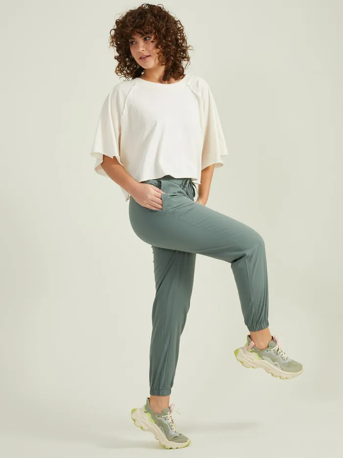 Women Altar039d State Activewear Move With It Cropped Tee Jetstream