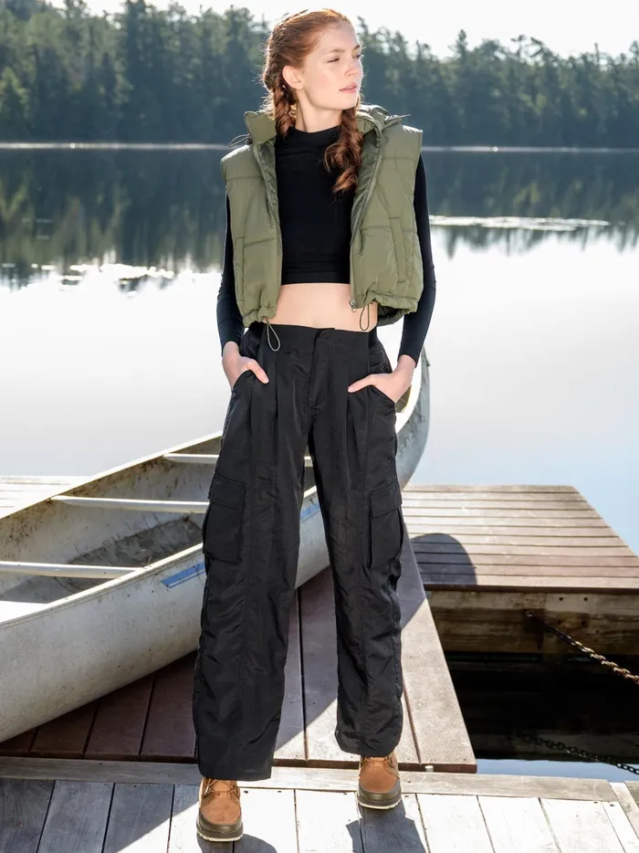 Women Altar039d State Activewear Top Notch Cargo Pants Black