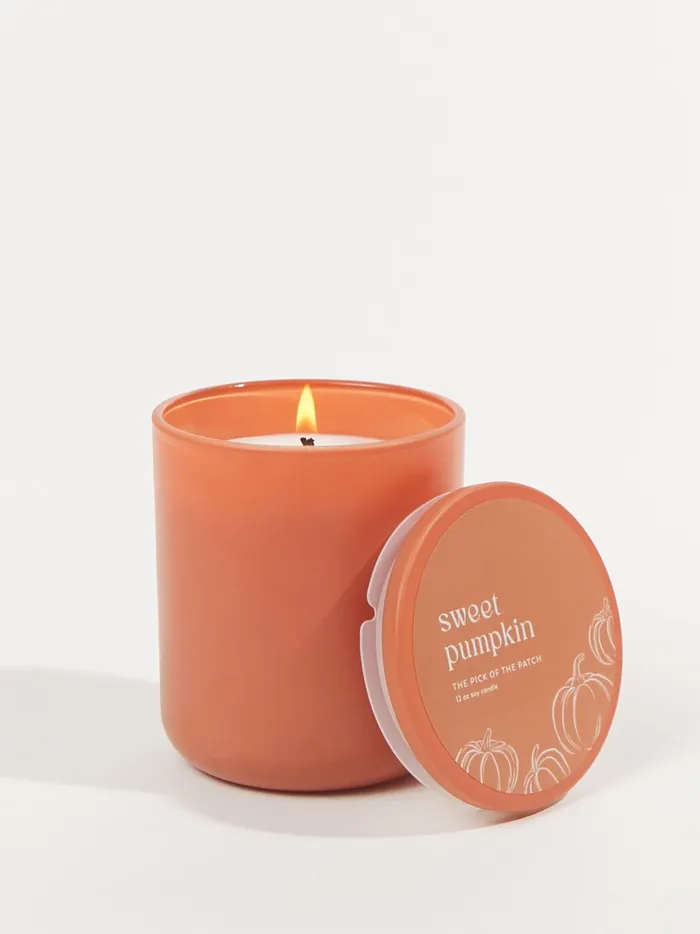 Women Altar039d State Bath Beauty Sweet Pumpkin Candle Orange