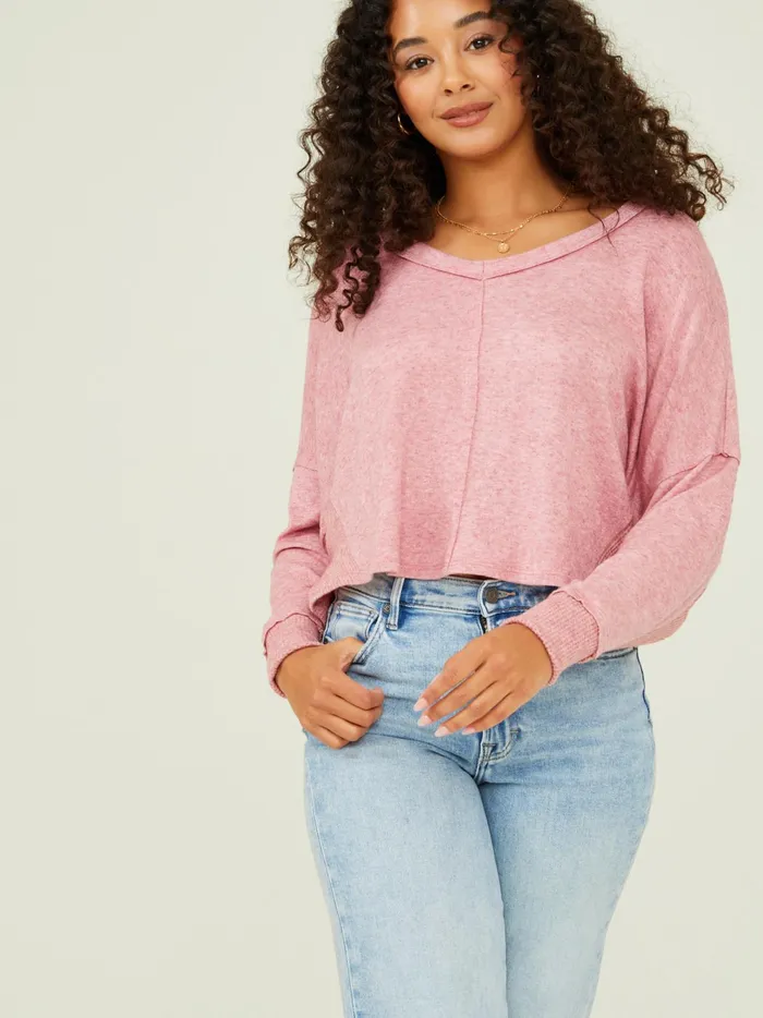 Women Altar039d State Blouses Eleanor Thermal Top Red