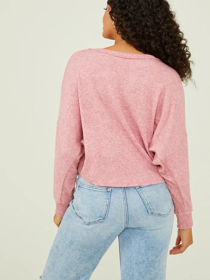 Women Altar039d State Blouses Eleanor Thermal Top Red
