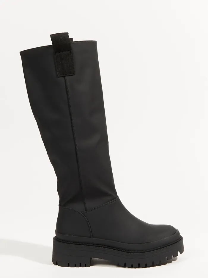Women Altar039d State Boots Booties Canada Tall Lug Sole Boots Black
