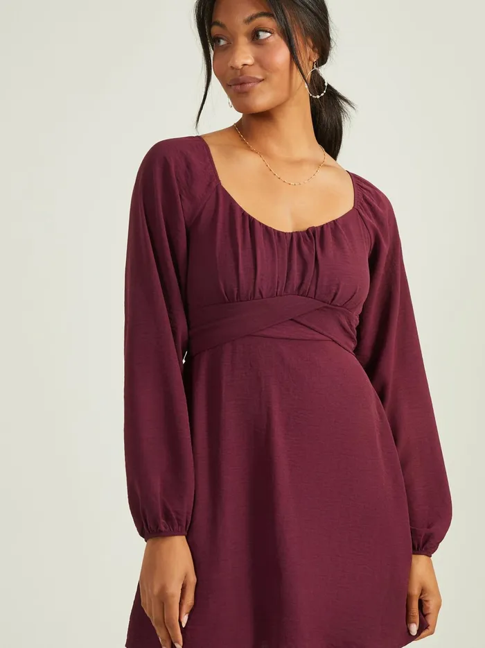 Women Altar039d State Casual Lola Crossover Dress Raisin