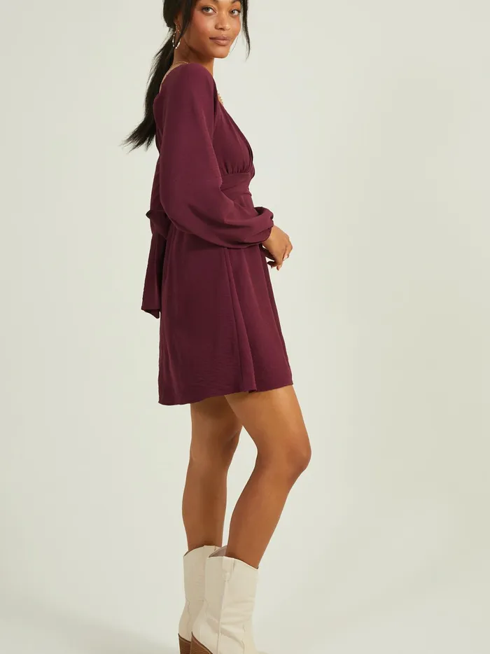 Women Altar039d State Casual Lola Crossover Dress Raisin