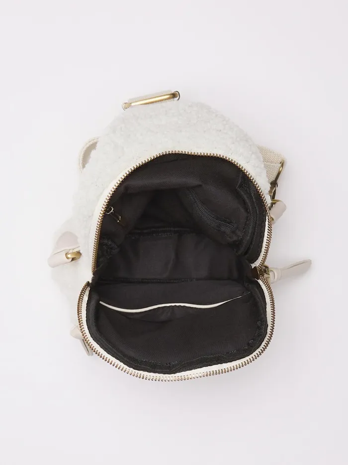 Women Altar039d State Handbags Sherpa Sling Bag Offwhite