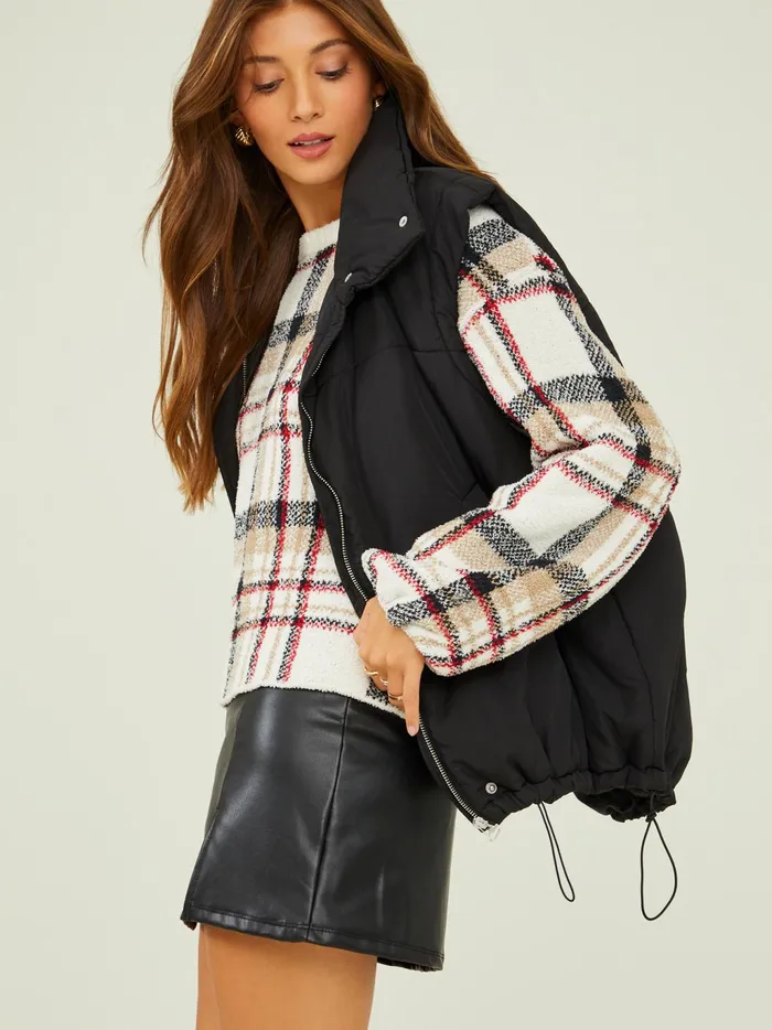 Women Altar039d State Jackets Celia Puffer Vest Black