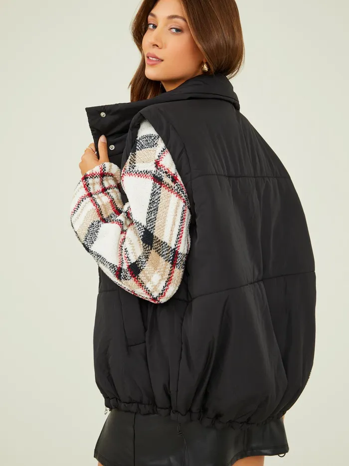 Women Altar039d State Jackets Celia Puffer Vest Black