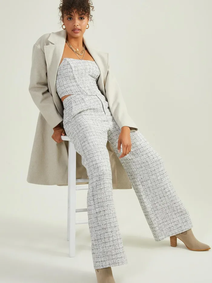 Women Altar039d State Jackets Sutton Long Wool Peacoat Taupe