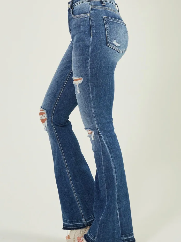 Women Altar039d State Jeans Mirabel Flare Jeans Mediumwash