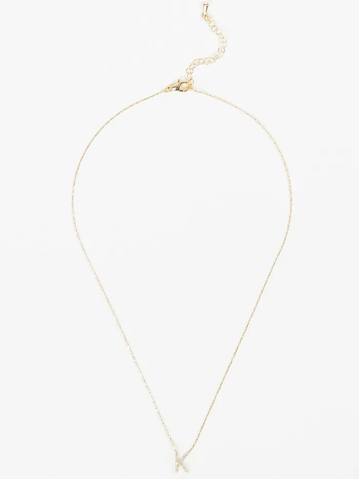 Women Altar039d State Jewelry Dainty Monogram Necklace 8211 K Gold