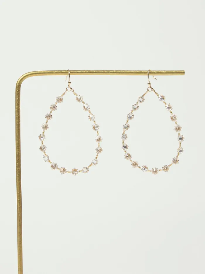Women Altar039d State Jewelry Glitz Teardrop Earrings Gold