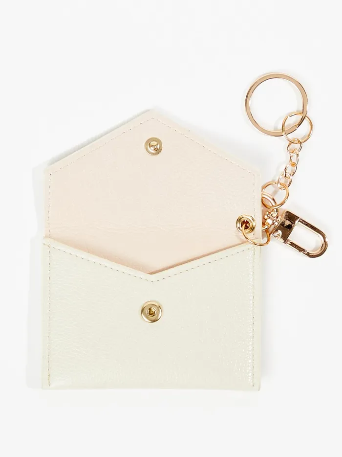 Women Altar039d State Keychains Envelope Wallet Keychain Natural