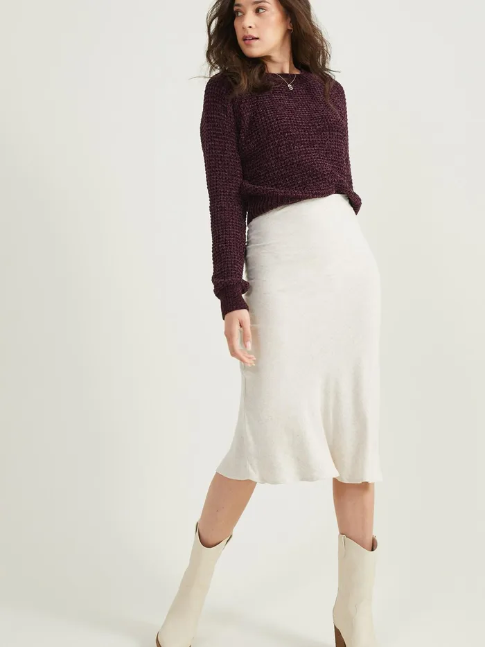 Women Altar039d State Pullovers Alice Chenille Sweater Winetasting