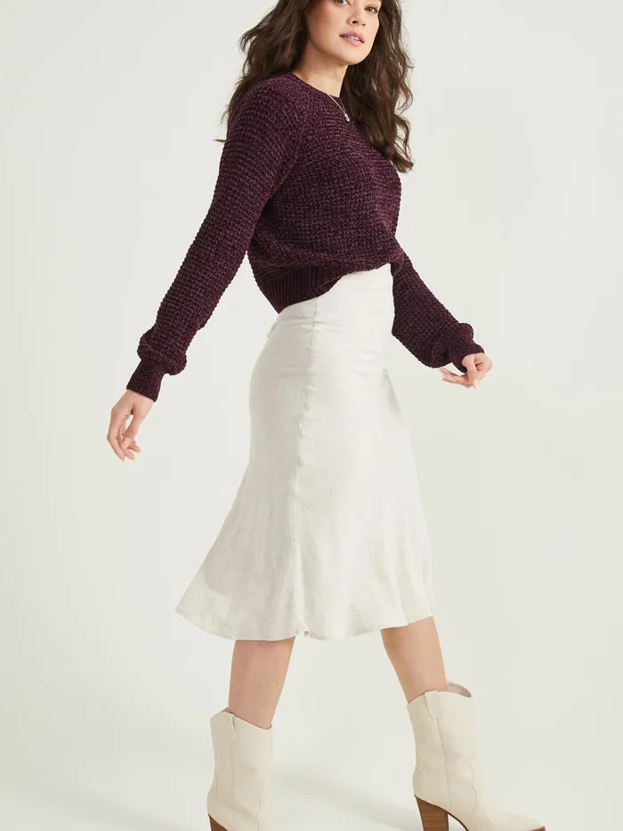 Women Altar039d State Pullovers Alice Chenille Sweater Winetasting