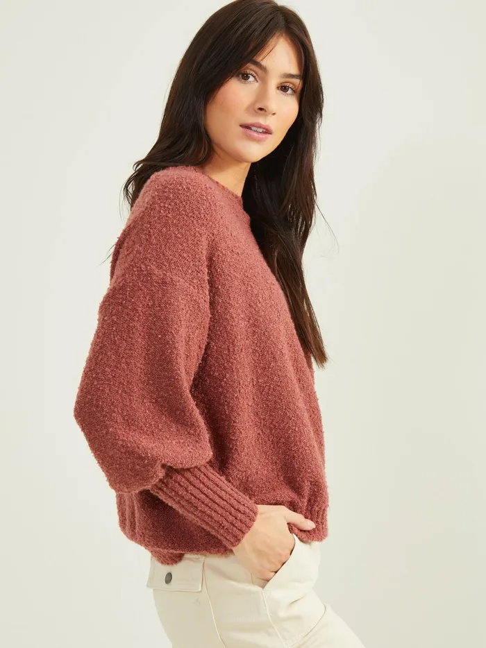 Women Altar039d State Pullovers Cameron Oversized Sweater Mahogany
