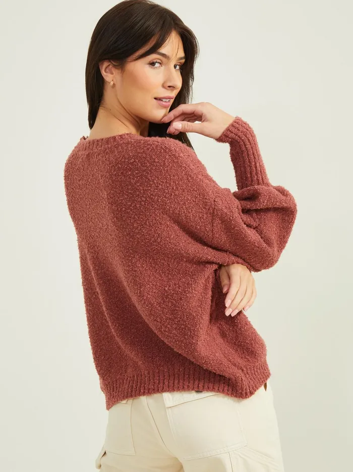 Women Altar039d State Pullovers Cameron Oversized Sweater Mahogany
