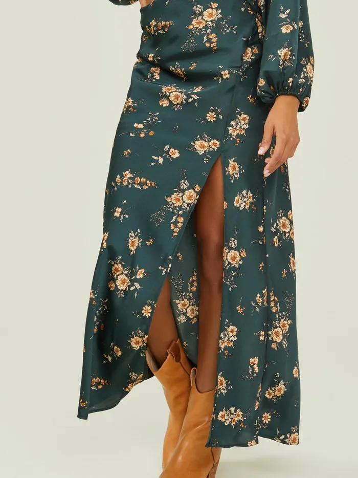 Women Altar039d State Skirts Skorts Delinia Midi Skirt Hunter