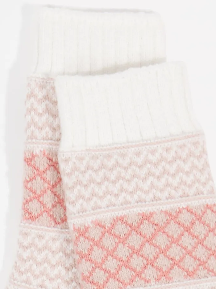Women Altar039d State Socks Patterned Crew Socks Clouddancer