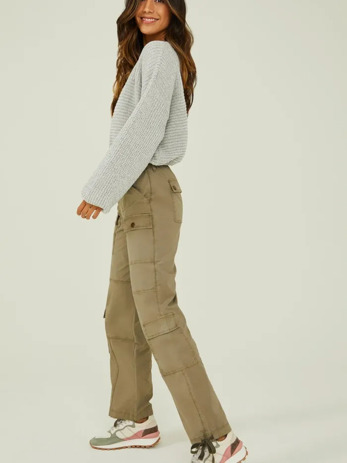 Women Altar039d State Sweaters Blaise Cropped Sweater Silversage