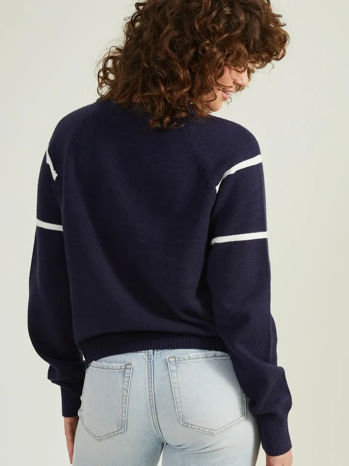Women Altar039d State Sweaters Park City Pullover Sweater Navycream