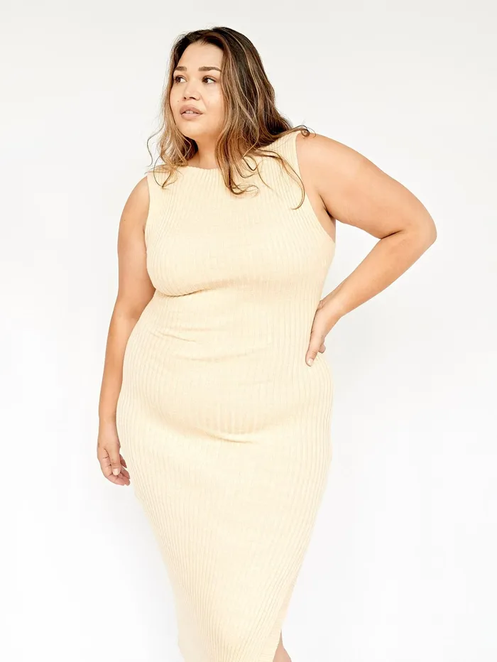 Women Anna Quan 8211 Drew Dress In Wheat The UNDONE Dresses