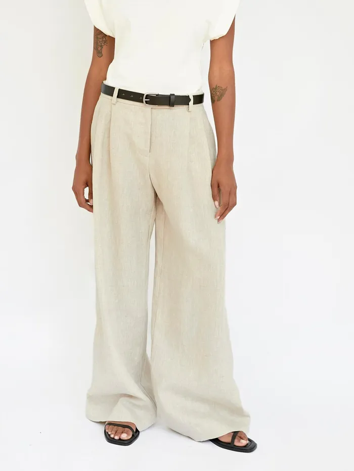 Women Arnsdorf 8211 Natural Relaxed Trouser The UNDONE Pants