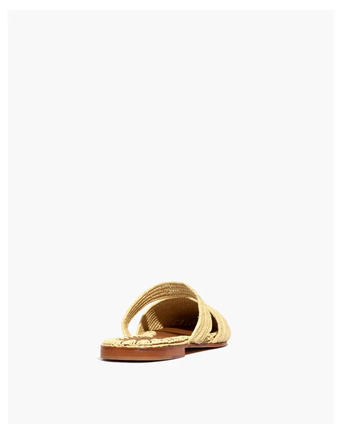 Women Artemis Design Co Raffia Mary Jane Mules Natural Madewell Flats Women Artemis Design Co Raffia Mary Jane Mules Natural Madewell Flats
