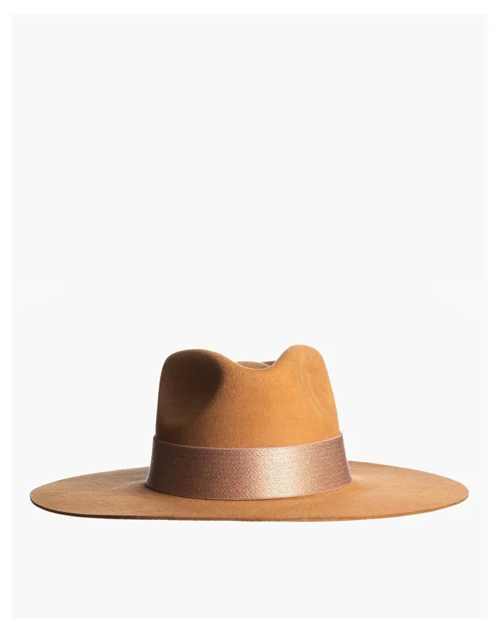 Women ASN Wool Felt Soleil Rancher Hat Mustard Madewell Hats