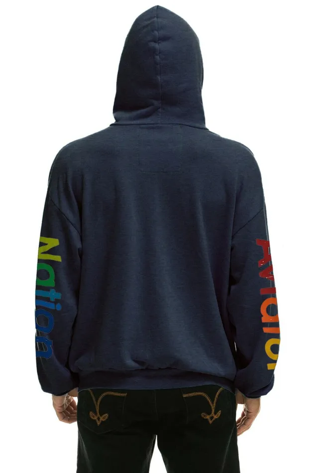Women AVIATOR NATION ASPEN RELAXED PULLOVER HOODIE 8211 NAVY Aviator Nation Hoodies Women AVIATOR NATION ASPEN RELAXED PULLOVER HOODIE 8211 NAVY Aviator Nation Hoodies