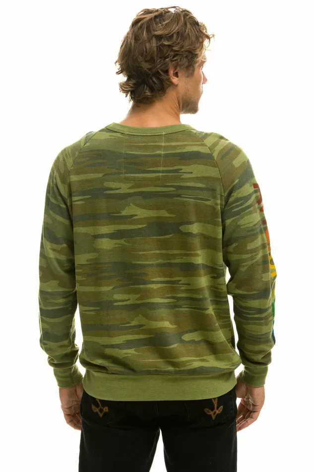 Women AVIATOR NATION AUSTIN SWEATSHIRT 8211 CAMO Aviator Nation UnisexCrewSweatshirt Women AVIATOR NATION AUSTIN SWEATSHIRT 8211 CAMO Aviator Nation UnisexCrewSweatshirt