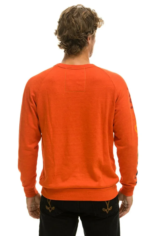 Women AVIATOR NATION AUSTIN SWEATSHIRT 8211 ORANGE Aviator Nation UnisexCrewSweatshirt Women AVIATOR NATION AUSTIN SWEATSHIRT 8211 ORANGE Aviator Nation UnisexCrewSweatshirt