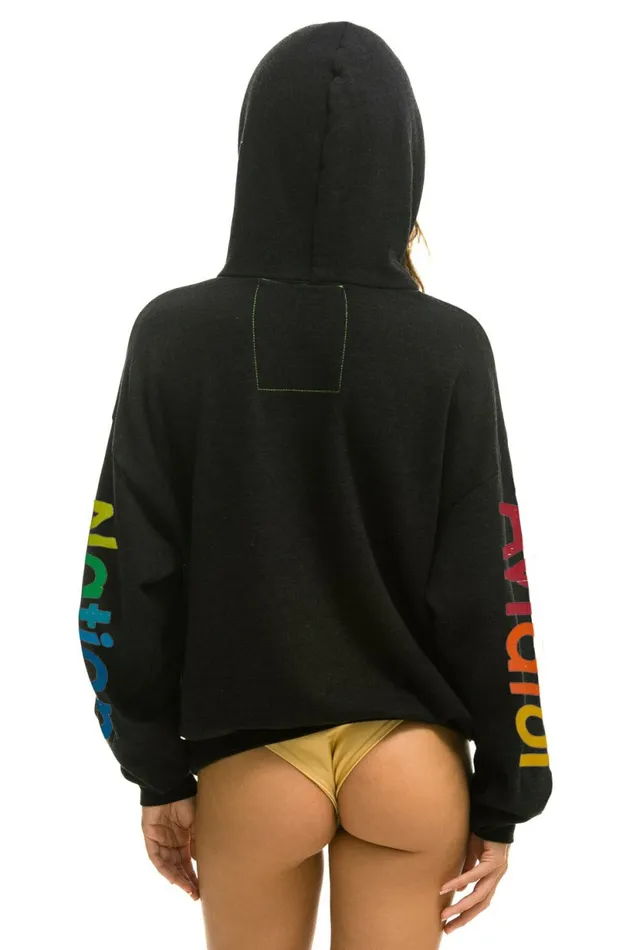 Women AVIATOR NATION LA JOLLA RELAXED PULLOVER HOODIE Aviator Nation Hoodies Women AVIATOR NATION LA JOLLA RELAXED PULLOVER HOODIE Aviator Nation Hoodies