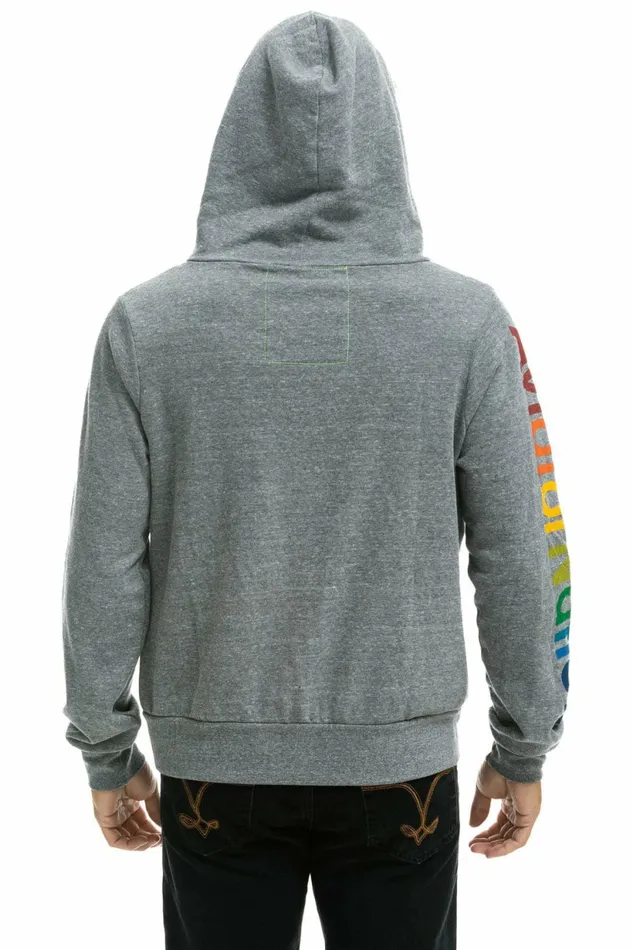 Women AVIATOR NATION LAGUNA BEACH HOODIE 8211 HEATHER GREY Aviator Nation Hoodies Women AVIATOR NATION LAGUNA BEACH HOODIE 8211 HEATHER GREY Aviator Nation Hoodies