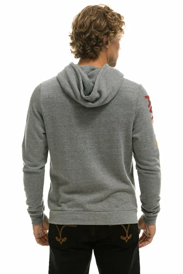 Women AVIATOR NATION PULLOVER HOODIE 8211 HEATHER GREY Aviator Nation Hoodies Women AVIATOR NATION PULLOVER HOODIE 8211 HEATHER GREY Aviator Nation Hoodies