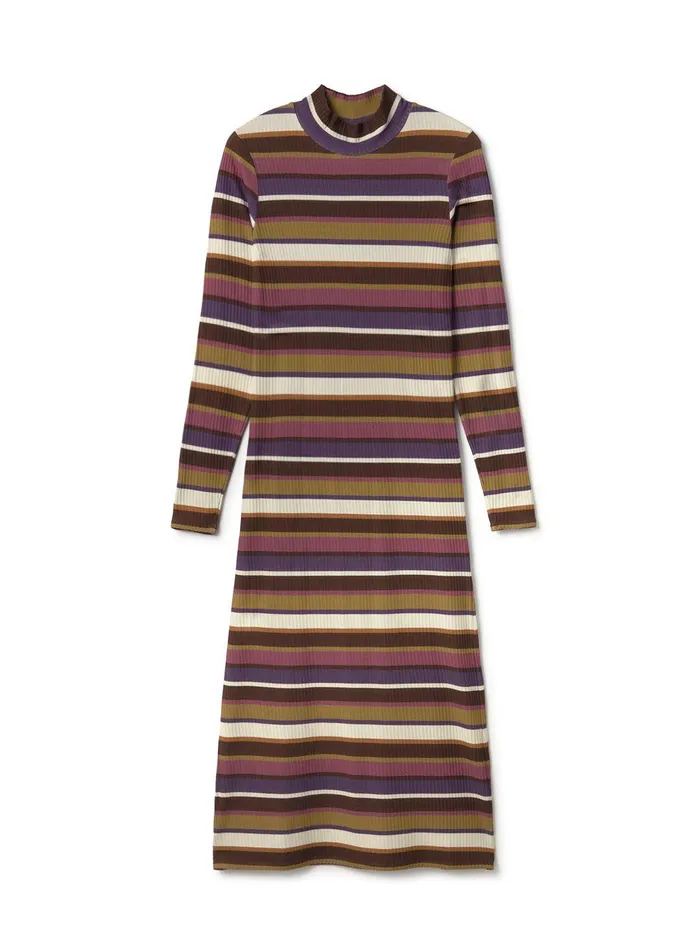 Women Barleycove 8211 Multicolour Stripes TWOTHIRDS Dresses