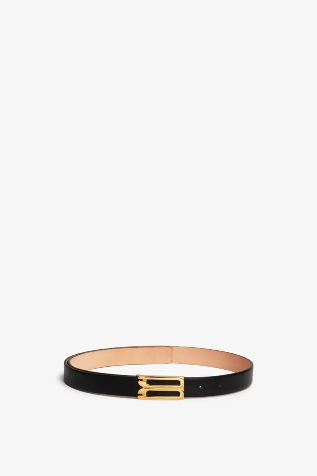 Women Belts Victoria Beckham Frame Buckle Belt In Black
