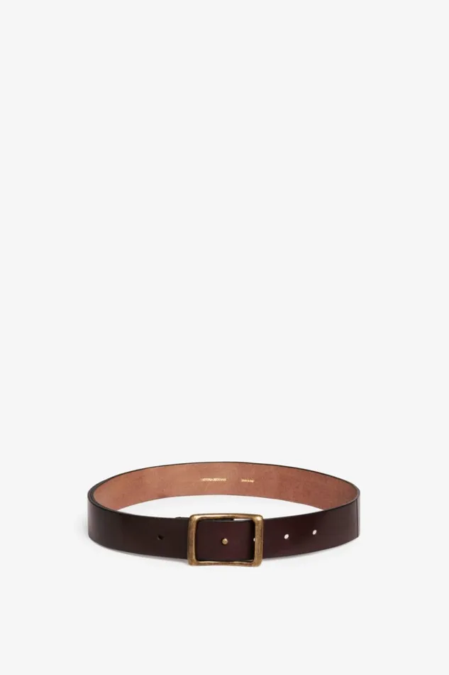 Women Belts Victoria Beckham Utility Belt In Chocolate Brown