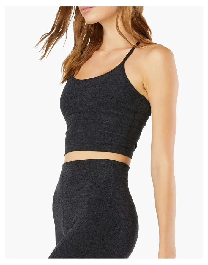 Women Beyond Yoga Spacedye Slim Racerback Cropped Tank Black Madewell Activewear Women Beyond Yoga Spacedye Slim Racerback Cropped Tank Black Madewell Activewear
